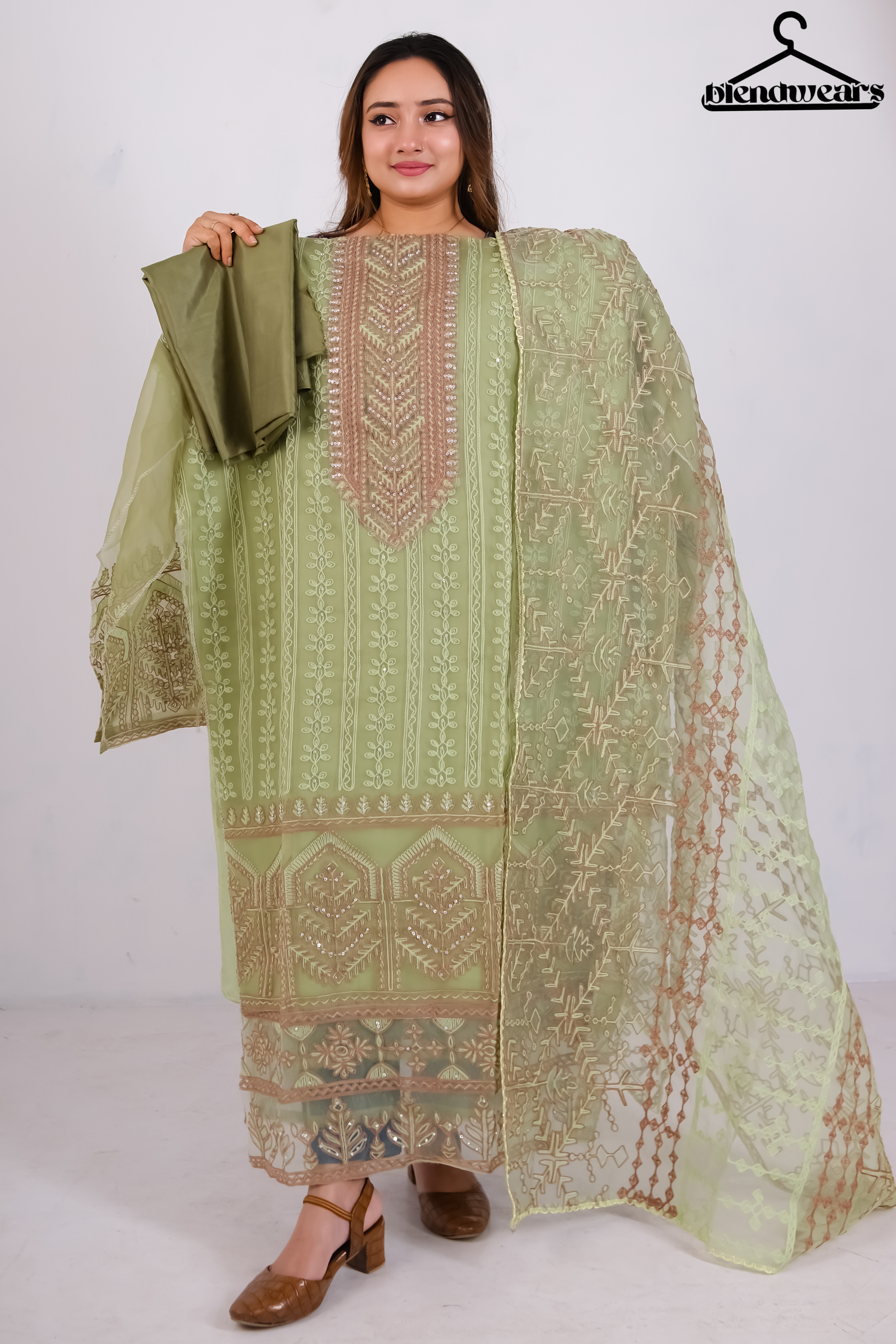 Premium Indian Shadabahar 4 Piece - 2671D